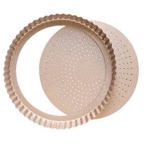 Forma Quiche Perfurada 25cm